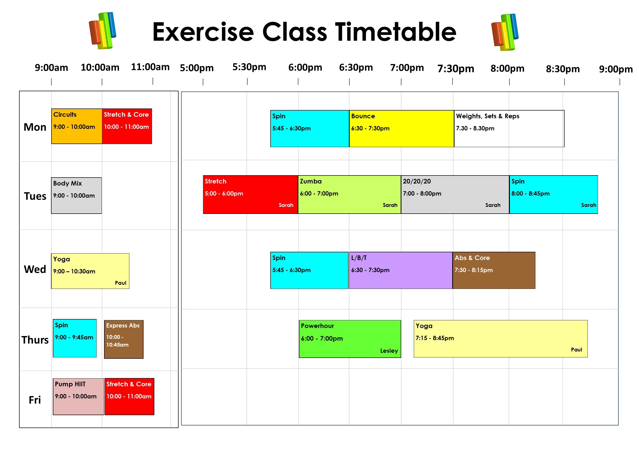 TIMETABLE CURRENT   JAN 2022 correct