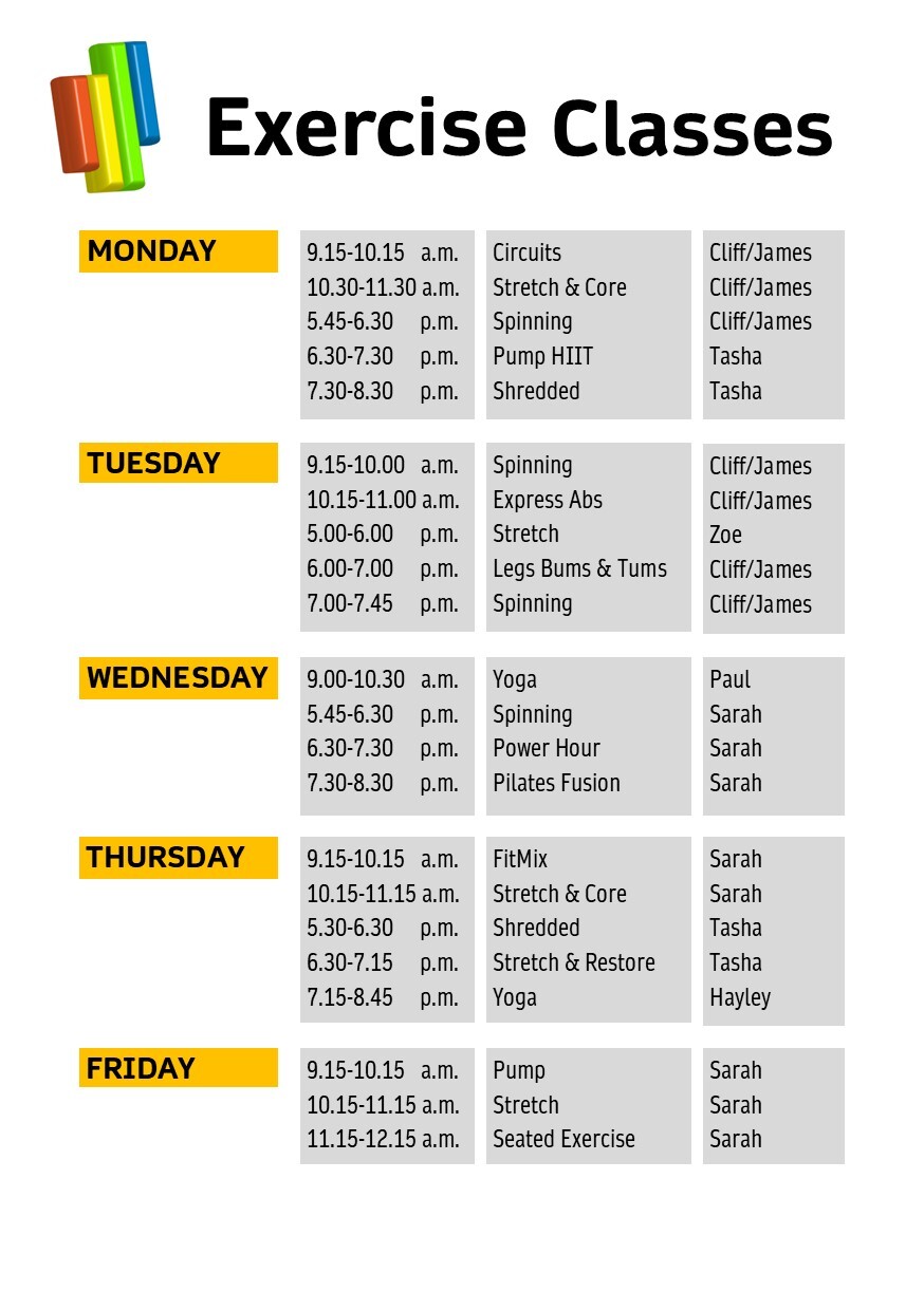 Timetable front Aug24