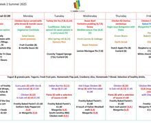 Menu 2 Summer 2025