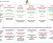 Menu 1 Summer 2025