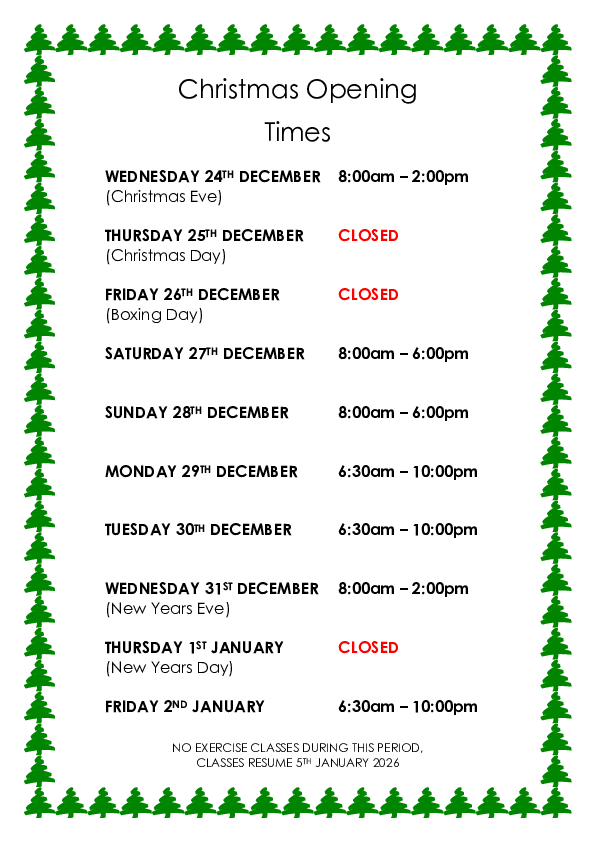 Christmas Opening 2025